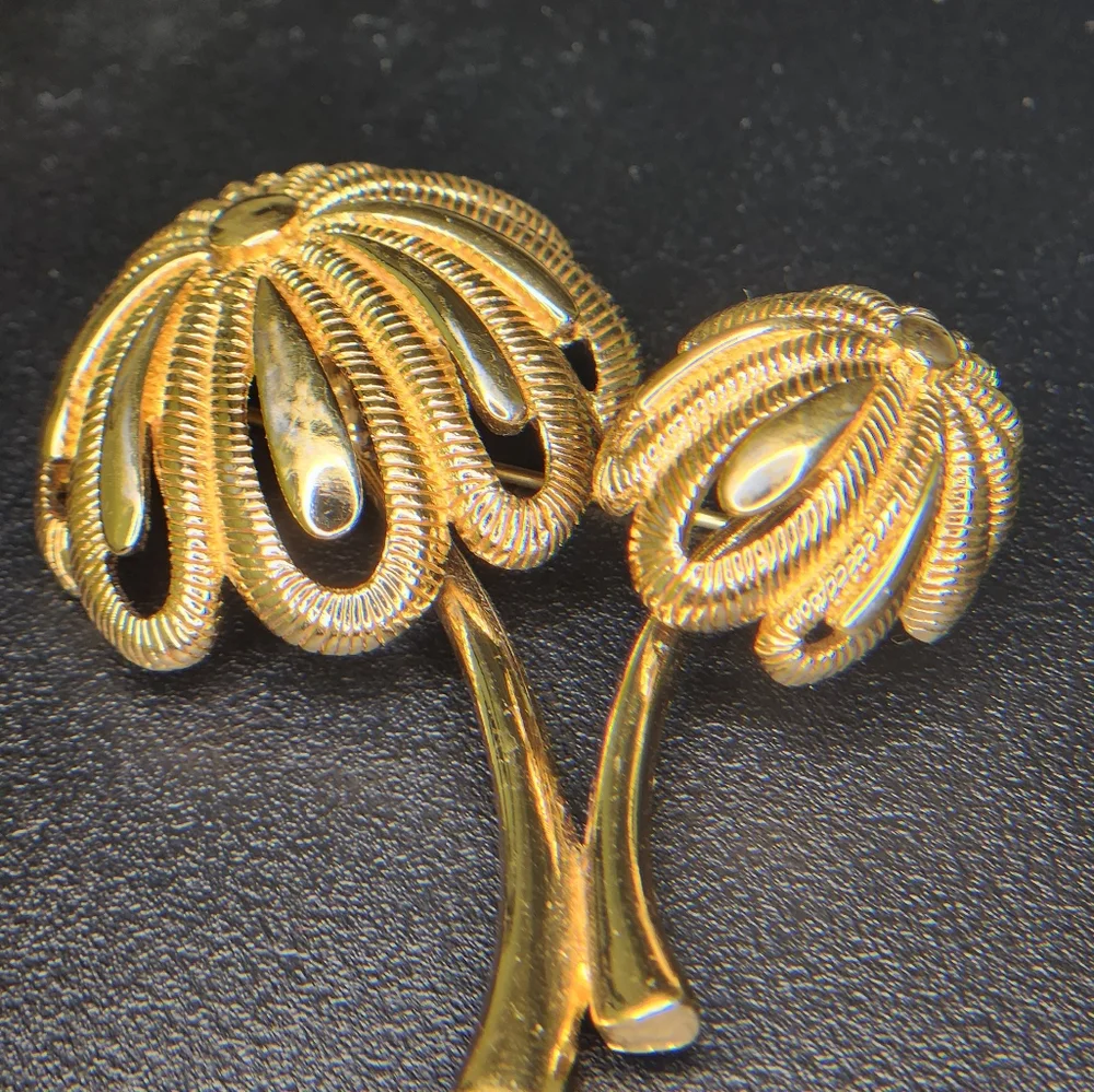 Palmtree brooch - Picture 1 of 4